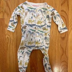 Magnetic Me Cotton Footie 3-6 Months